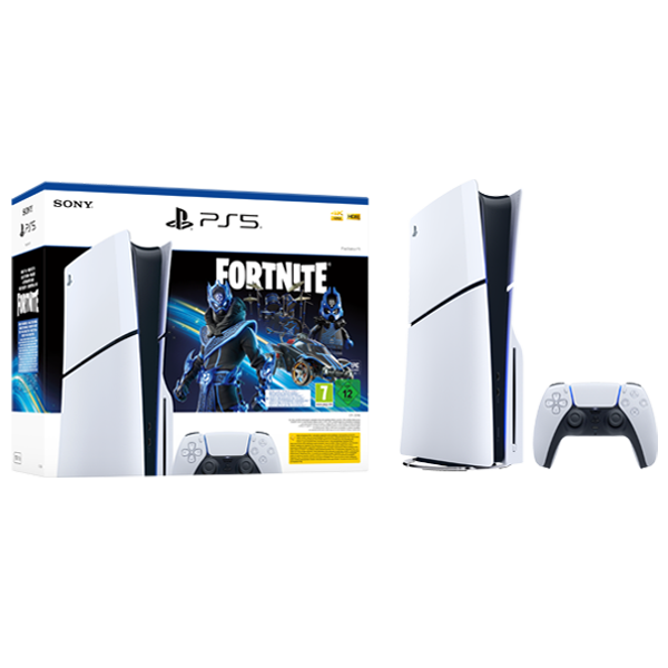 Consola PlayStation5: pack Fortnite Cobalt Star